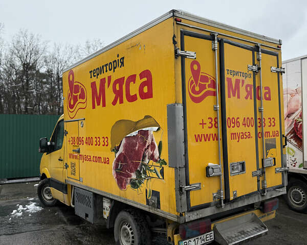 Жовтий Мерседес Sprinter, об'ємом двигуна 2.2 л та пробігом 470 тис. км за 6000 $, фото 5 на Automoto.ua