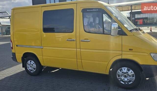 Жовтий Мерседес Sprinter, об'ємом двигуна 2.3 л та пробігом 267 тис. км за 5800 $, фото 16 на Automoto.ua