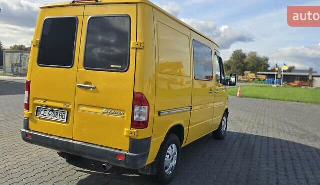 Жовтий Мерседес Sprinter, об'ємом двигуна 2.3 л та пробігом 267 тис. км за 5800 $, фото 13 на Automoto.ua