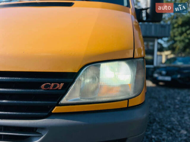 Жовтий Мерседес Sprinter, об'ємом двигуна 2.2 л та пробігом 400 тис. км за 6800 $, фото 14 на Automoto.ua