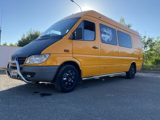Жовтий Мерседес Sprinter, об'ємом двигуна 2.1 л та пробігом 444 тис. км за 9200 $, фото 1 на Automoto.ua