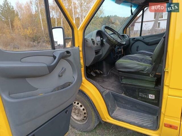 Желтый Мерседес Sprinter, объемом двигателя 2.15 л и пробегом 406 тыс. км за 9800 $, фото 7 на Automoto.ua