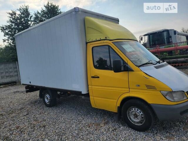 Жовтий Мерседес Sprinter, об'ємом двигуна 2.15 л та пробігом 789 тис. км за 6300 $, фото 20 на Automoto.ua