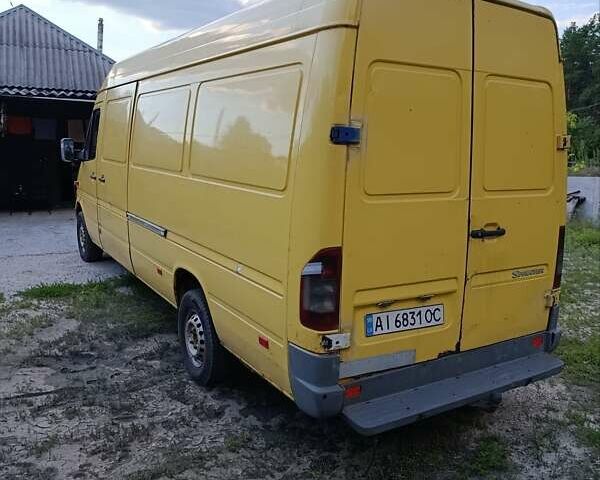 Жовтий Мерседес Sprinter, об'ємом двигуна 2.15 л та пробігом 338 тис. км за 7500 $, фото 13 на Automoto.ua