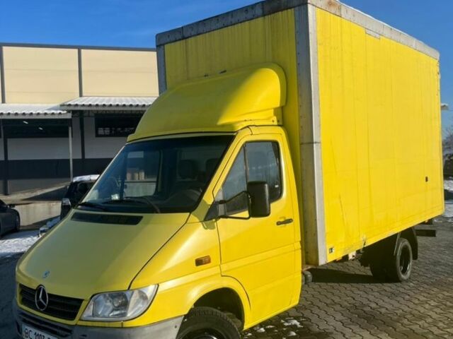 Жовтий Мерседес Sprinter, об'ємом двигуна 2.2 л та пробігом 700 тис. км за 9700 $, фото 2 на Automoto.ua