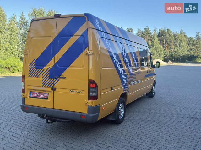 Жовтий Мерседес Sprinter, об'ємом двигуна 2.7 л та пробігом 400 тис. км за 18200 $, фото 7 на Automoto.ua
