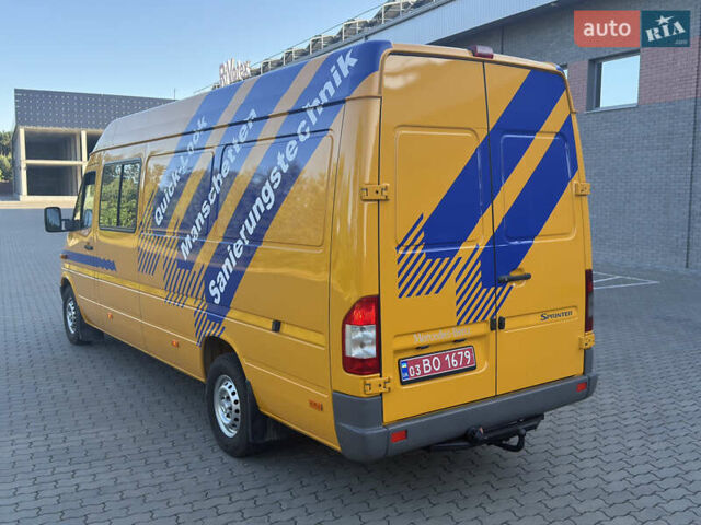 Жовтий Мерседес Sprinter, об'ємом двигуна 2.7 л та пробігом 400 тис. км за 18200 $, фото 19 на Automoto.ua