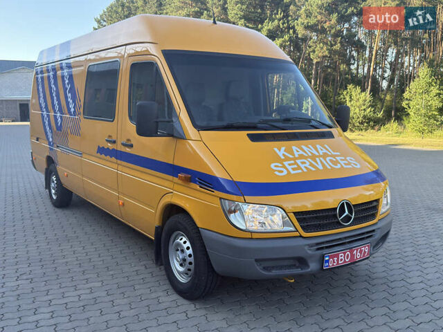 Жовтий Мерседес Sprinter, об'ємом двигуна 2.7 л та пробігом 400 тис. км за 18200 $, фото 12 на Automoto.ua