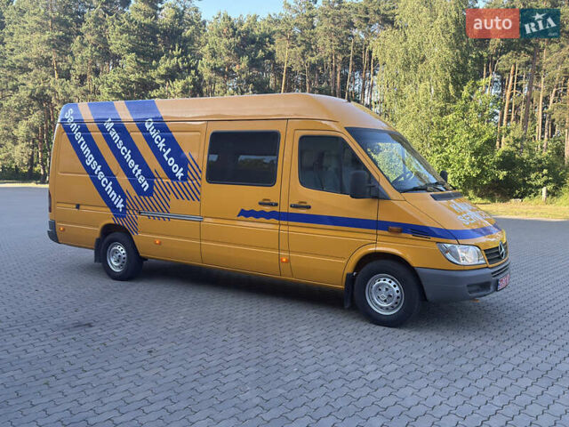 Жовтий Мерседес Sprinter, об'ємом двигуна 2.7 л та пробігом 400 тис. км за 18200 $, фото 10 на Automoto.ua