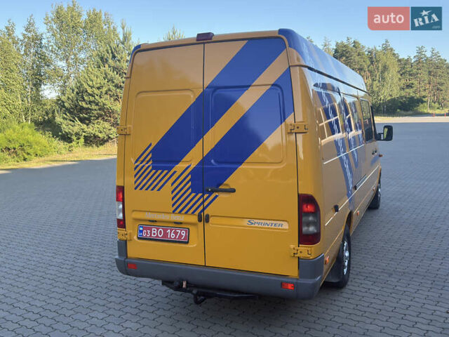 Жовтий Мерседес Sprinter, об'ємом двигуна 2.7 л та пробігом 400 тис. км за 18200 $, фото 18 на Automoto.ua