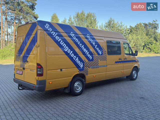 Жовтий Мерседес Sprinter, об'ємом двигуна 2.7 л та пробігом 400 тис. км за 18200 $, фото 8 на Automoto.ua