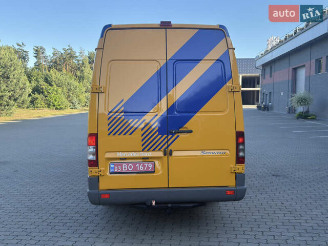Жовтий Мерседес Sprinter, об'ємом двигуна 2.7 л та пробігом 400 тис. км за 18200 $, фото 6 на Automoto.ua