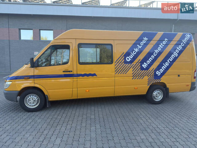Жовтий Мерседес Sprinter, об'ємом двигуна 2.7 л та пробігом 400 тис. км за 18200 $, фото 2 на Automoto.ua
