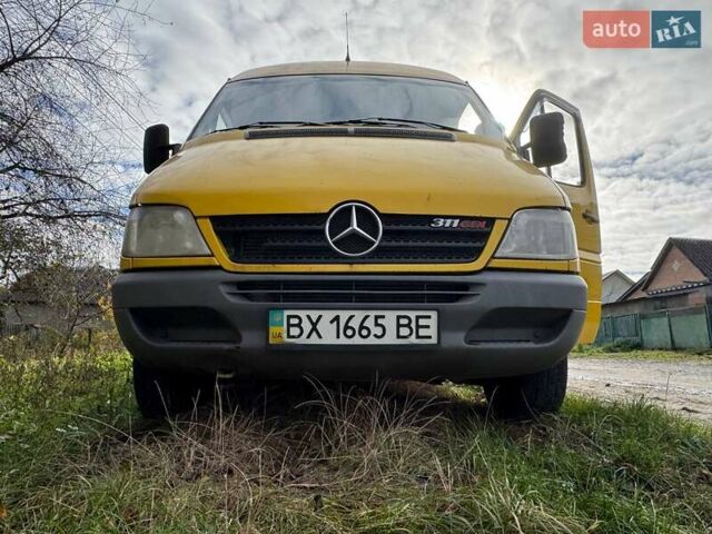 Мерседес Sprinter 2006 в Шепетовке на Automoto.ua Желтый Мерседес Sprinter, объемом двигателя 2.1 л и пробегом 636 тыс. км за 10500 $, фото 10 на Automoto.ua