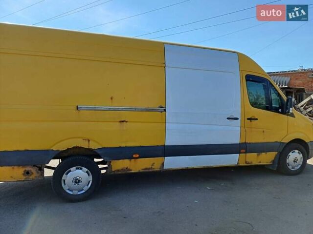 Желтый Мерседес Sprinter, объемом двигателя 2.2 л и пробегом 995 тыс. км за 7900 $, фото 10 на Automoto.ua