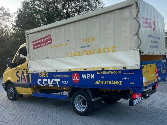 Желтый Мерседес Sprinter, объемом двигателя 2.1 л и пробегом 245 тыс. км за 19900 $, фото 4 на Automoto.ua