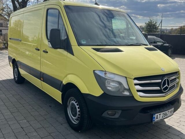 Мерседес Sprinter 2017 у Івано-Франківську на Automoto.ua Жовтий Мерседес Sprinter, об'ємом двигуна 2.1 л та пробігом 315 тис. км за 17495 $, фото 1 на Automoto.ua