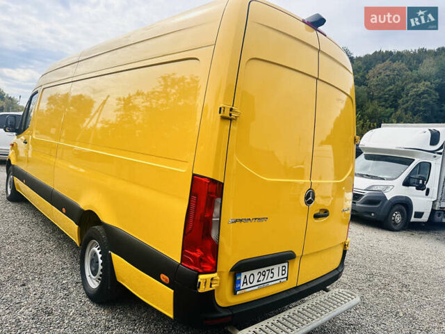 Жовтий Мерседес Sprinter, об'ємом двигуна 2.2 л та пробігом 203 тис. км за 24500 $, фото 6 на Automoto.ua