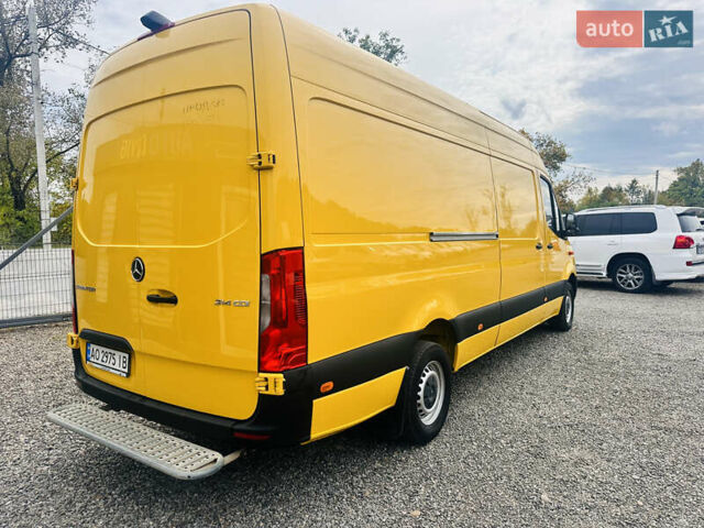Жовтий Мерседес Sprinter, об'ємом двигуна 2.2 л та пробігом 203 тис. км за 24500 $, фото 7 на Automoto.ua