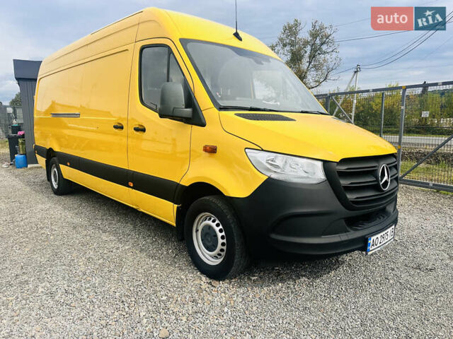 Жовтий Мерседес Sprinter, об'ємом двигуна 2.2 л та пробігом 203 тис. км за 24500 $, фото 12 на Automoto.ua