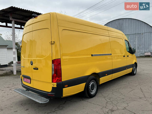 Желтый Мерседес Sprinter, объемом двигателя 2.2 л и пробегом 273 тыс. км за 26700 $, фото 13 на Automoto.ua