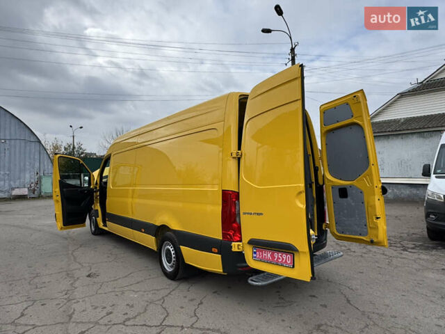 Желтый Мерседес Sprinter, объемом двигателя 2.2 л и пробегом 273 тыс. км за 26700 $, фото 57 на Automoto.ua