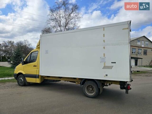 Жовтий Мерседес Sprinter, об'ємом двигуна 2.2 л та пробігом 270 тис. км за 15500 $, фото 1 на Automoto.ua