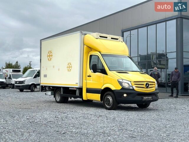 Желтый Мерседес Sprinter, объемом двигателя 2.2 л и пробегом 195 тыс. км за 24900 $, фото 8 на Automoto.ua
