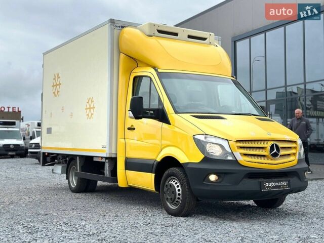Желтый Мерседес Sprinter, объемом двигателя 2.2 л и пробегом 195 тыс. км за 24900 $, фото 9 на Automoto.ua