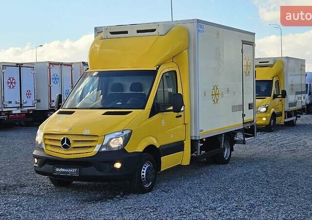 Желтый Мерседес Sprinter, объемом двигателя 2.2 л и пробегом 195 тыс. км за 26800 $, фото 7 на Automoto.ua