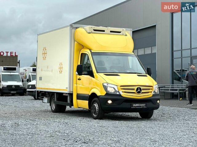Желтый Мерседес Sprinter, объемом двигателя 2.2 л и пробегом 195 тыс. км за 24900 $, фото 7 на Automoto.ua