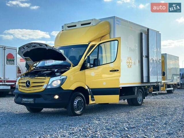 Желтый Мерседес Sprinter, объемом двигателя 2.2 л и пробегом 195 тыс. км за 27900 $, фото 21 на Automoto.ua