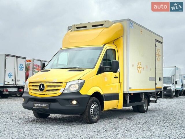Желтый Мерседес Sprinter, объемом двигателя 2.2 л и пробегом 195 тыс. км за 24900 $, фото 12 на Automoto.ua