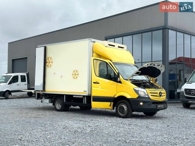 Желтый Мерседес Sprinter, объемом двигателя 2.2 л и пробегом 195 тыс. км за 24900 $, фото 19 на Automoto.ua