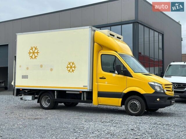 Желтый Мерседес Sprinter, объемом двигателя 2.2 л и пробегом 195 тыс. км за 24900 $, фото 2 на Automoto.ua