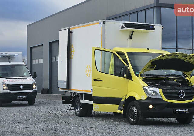 Желтый Мерседес Sprinter, объемом двигателя 3 л и пробегом 200 тыс. км за 33900 $, фото 20 на Automoto.ua