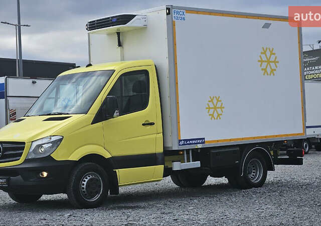 Желтый Мерседес Sprinter, объемом двигателя 3 л и пробегом 200 тыс. км за 33900 $, фото 10 на Automoto.ua