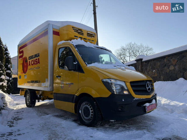 Жовтий Мерседес Sprinter, об'ємом двигуна 2.2 л та пробігом 307 тис. км за 19300 $, фото 11 на Automoto.ua