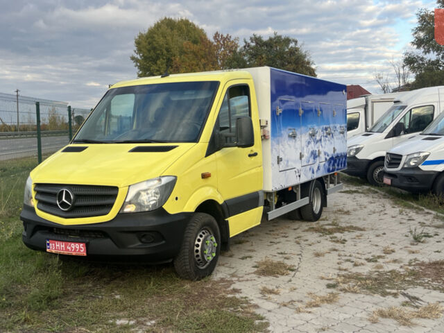 Жовтий Мерседес Sprinter, об'ємом двигуна 3 л та пробігом 360 тис. км за 31500 $, фото 1 на Automoto.ua