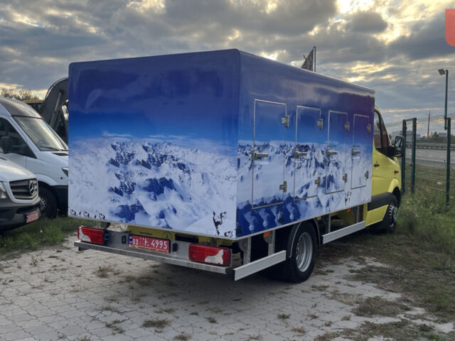 Желтый Мерседес Sprinter, объемом двигателя 3 л и пробегом 360 тыс. км за 31500 $, фото 7 на Automoto.ua