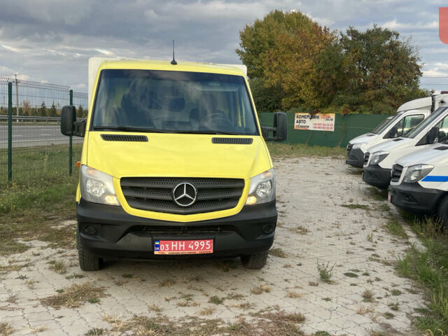 Желтый Мерседес Sprinter, объемом двигателя 3 л и пробегом 360 тыс. км за 31500 $, фото 3 на Automoto.ua