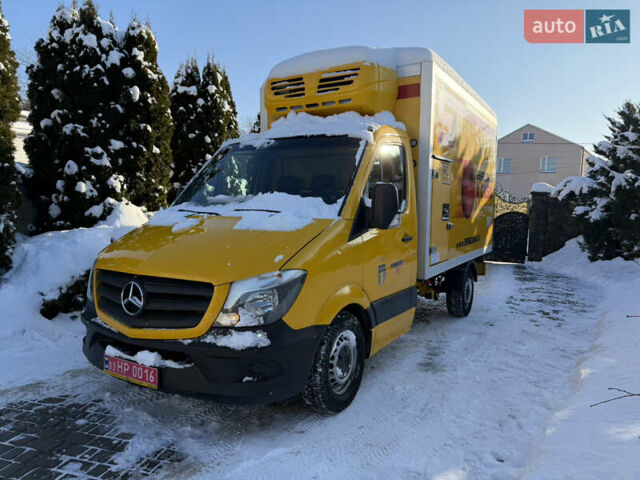 Жовтий Мерседес Sprinter, об'ємом двигуна 2.2 л та пробігом 307 тис. км за 19300 $, фото 1 на Automoto.ua