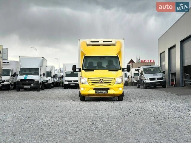 Жовтий Мерседес Sprinter, об'ємом двигуна 2.2 л та пробігом 204 тис. км за 26900 $, фото 11 на Automoto.ua