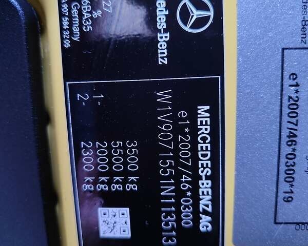 Жовтий Мерседес Sprinter, об'ємом двигуна 2.1 л та пробігом 160 тис. км за 34500 $, фото 31 на Automoto.ua