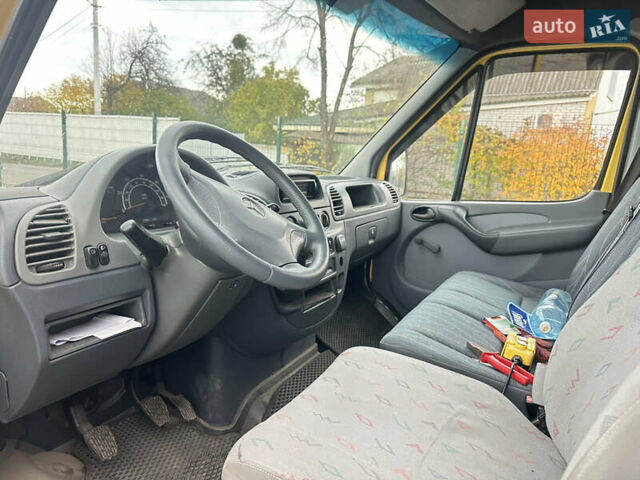 Мерседес Sprinter 2001 у Корсунь-Шевченковском на Automoto.ua Жовтий Мерседес Sprinter, об'ємом двигуна 2.15 л та пробігом 300 тис. км за 12500 $, фото 6 на Automoto.ua