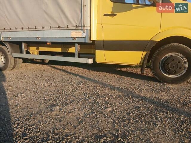 Желтый Мерседес Sprinter, объемом двигателя 2.87 л и пробегом 397 тыс. км за 15500 $, фото 5 на Automoto.ua