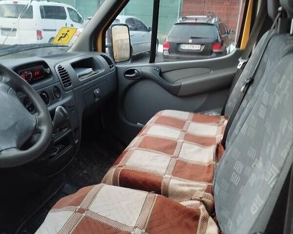 Желтый Мерседес Sprinter, объемом двигателя 2.2 л и пробегом 416 тыс. км за 9000 $, фото 12 на Automoto.ua