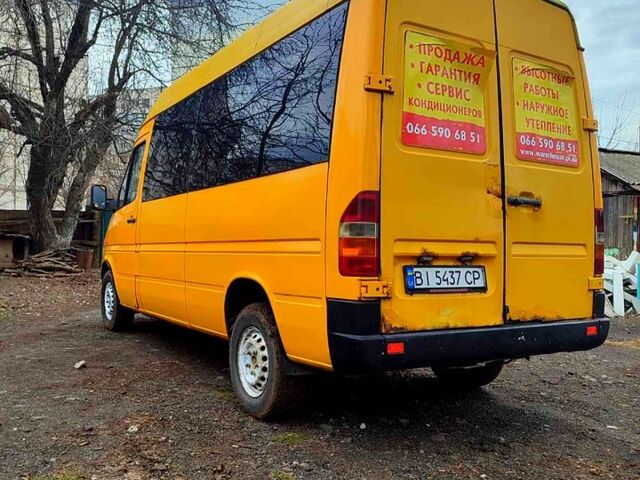 Жовтий Мерседес Sprinter, об'ємом двигуна 2.3 л та пробігом 1 тис. км за 3700 $, фото 4 на Automoto.ua