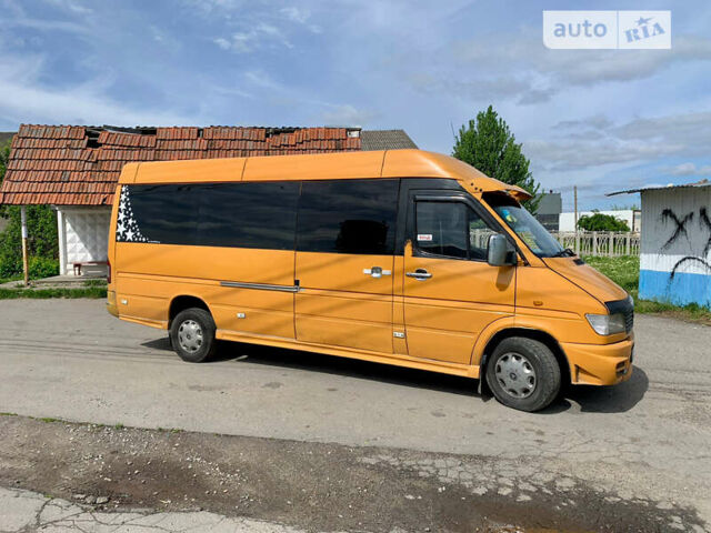 Жовтий Мерседес Sprinter, об'ємом двигуна 2.87 л та пробігом 590 тис. км за 6700 $, фото 1 на Automoto.ua