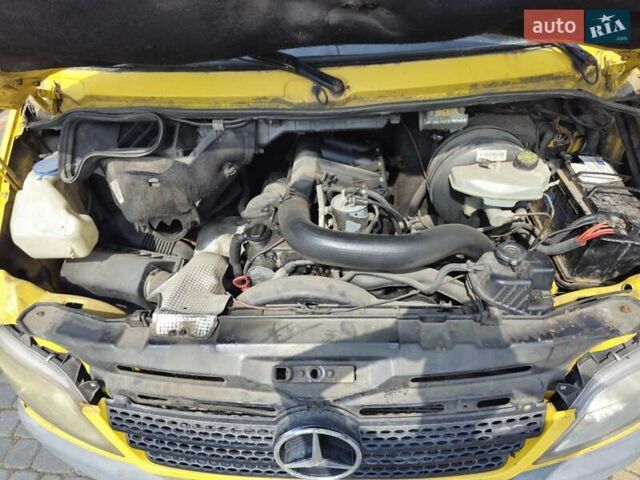 Мерседес Sprinter 2004 в Львове на Automoto.ua Желтый Мерседес Sprinter, объемом двигателя 2.2 л и пробегом 559 тыс. км за 6300 $, фото 16 на Automoto.ua